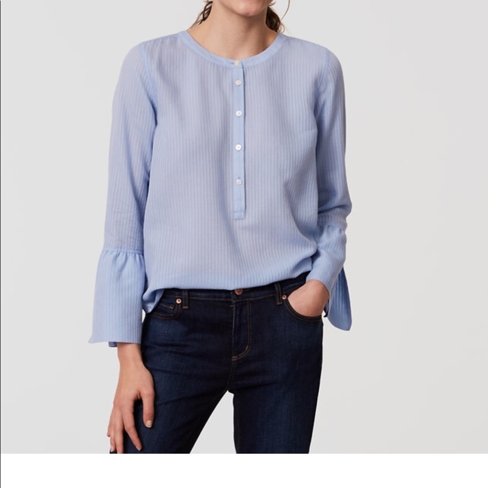 Loft Bell sleeve top